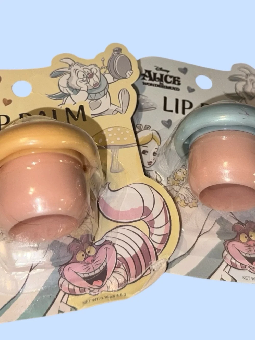 NWT Limited Edition- Disney’s Alice in Wonderland Coconut/ Vanilla Lip Balm Set